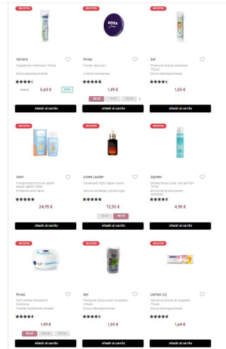 5€ de descuento en compras slares y cosmetica desde Arenal (+60€ compra)