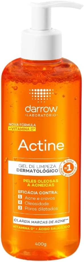 Gel de Limpeza Facial da Darrow Actine de 400g - R$ 53,90