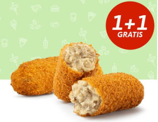 1+1 gratis op alle kroketten bij Kwalitaria