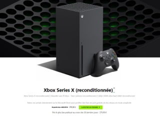 Console Microsoft Xbox Series X - 1 To (Reconditionnée et Certifiée) à 379,99€
