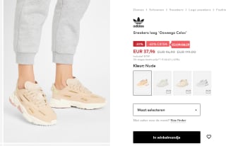 Adidas Ozweego Celox sneakers voor €37,96 bij About You