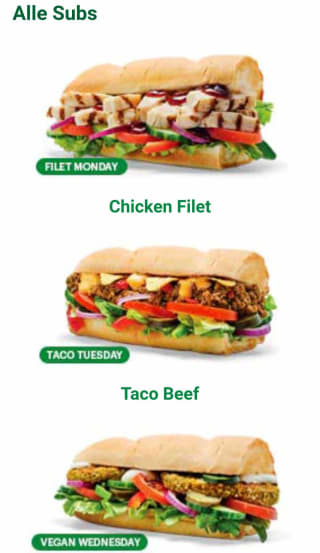 - 35 % korting op een broodje bij Subway Eindhoven via social deal enkel vandaag !