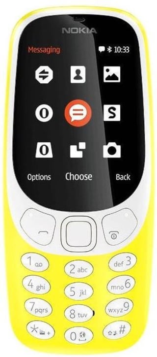 Nokia 3310 (geel) voor €49 bij Bol