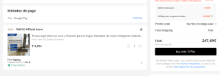 Tineco-aspiradora en seco y húmedo inalámbrico por 247,49€