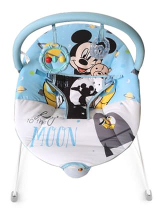 Silla Nido Vibradora Disney Mickey Mouse Azul por $19.990