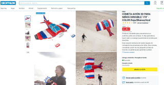 Orao Cometa en forma de avión 3D por 21,99€