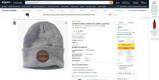 Gorro Carhartt por 11,49€