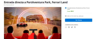 Entrada directa a PortAventura Park, Ferrari Land desde 20€