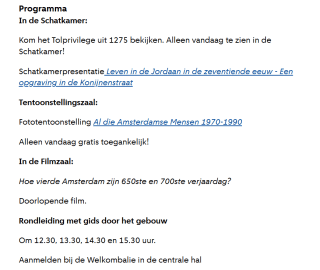 Gratis dagje uit: Amsterdams archief met Tentoonstellingen-Workshops en films