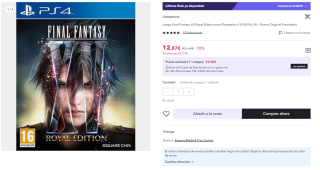 Juego PS4 Final Fantasy XV Royal Edition por 7.72€