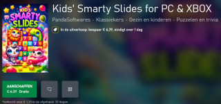 Gratis game Kids' Smarty Slides in de Xbox Store