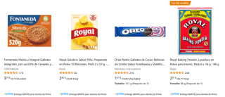 Ahorra 5€ cuando gastes 15€ productos alimentación en Amazon