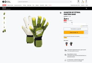 Guantes portero SP Base por solo 3,99€