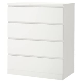 Commode Malm à 4 tiroirs à 119€