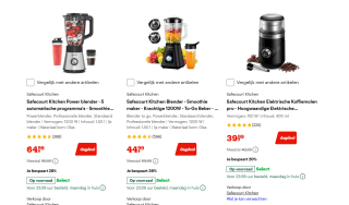 Tot 35% korting op Safecourt Kitchen Machines bij Bol