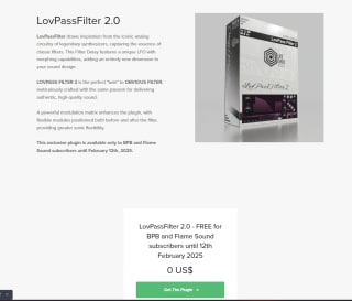 Gratis Plugin Vst Lovpass Filter 2.0