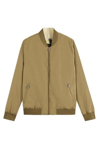 Scotch & Soda Bomberjack - khaki voor €35,76 dmv code bij Otrium