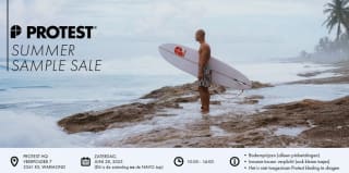 Sample Sale van Protest Sportswear op 28 juni in Warmond