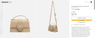 Bolso bandolera pequeño con asa de mano por 7,80€