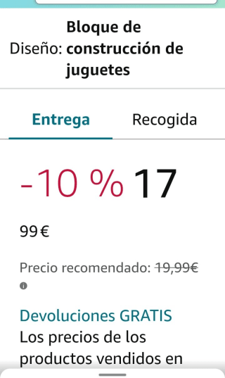 Lego Minecraft La Armería por 14,99€.