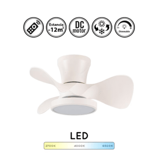 Mini Ventilador de Techo 20W con mando por solo 59,95€