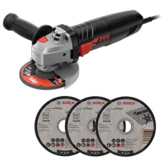 Esmerilhadeira Angular da Skil com 3 discos de Corte da BOSCH- R$ 209,90