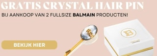 Gratis crystal hair pin bij aankoop van 2 Balmain producten bij Haarpro