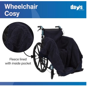 Funda Homecraft con forro polar para personas en silla de ruedas largo por solo 40,12€