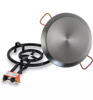 Lote paella 60cm + paellero Garcima 400 a 37.10€