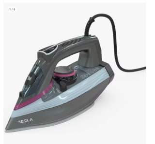 Plancha de Vapor Tesla IR400GP, 3100 W, Sistema Antigoteo, Golpe de Vapor 135gr/m, Suela Cerámico por 21.02€ (Cuenta Nueva 10.51€)