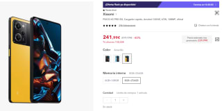 Xiaomi Poco X5 PRO 5G de 8GB/256GB por 229,99€