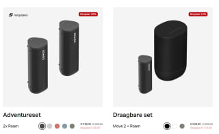 Tot 25% korting op diverse speakers bij Sonos