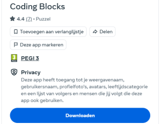 Coding Blocks gratis via Meta Quest