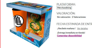 Caja De Regalo Con Taza De Viaje + Cuaderno Dragon Ball por 11,99€