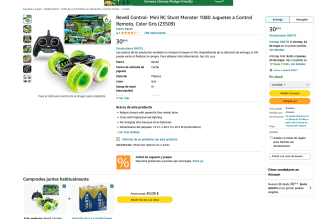 Revell Control Mini RC Stunt Monster 1080 a control Remoto por 30€