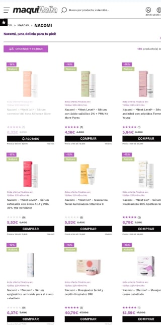 -15% de Descuento en Nacomi.