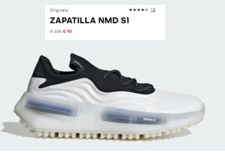 Zapatillas de Hombre Adidas NMD S1 por 90€