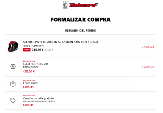 Casco SHARK Speed-R Carbon SE Carbon Skin por 198,26€