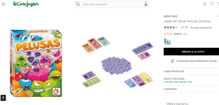 Juego de cartas Pelusas por 9.37€