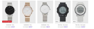 Recopilación de relojes desde 8,50€ en Zalando privé