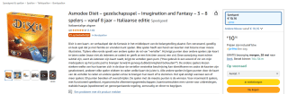 Dixit Basisspel (Italiaanse editie) voor €10,16 bij Amazon