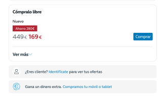 Samsung Galaxy A53 5G LIBRE por solo 169€