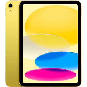 Tablette 10,9" Apple iPad 10 (2022) 64Go Jaune à 324,90€