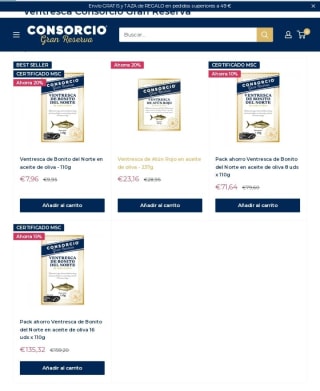 -20% Ventresca en Consorcio.