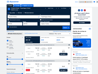Vuelos Alicante - Copenhague desde 35€