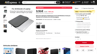 Bolsa para ordenador portátil por 3,51€