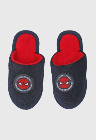 Pantufa da Maria Emã­Lia Infantil, modelo Marvel Homem Aranha - R$ 27,99