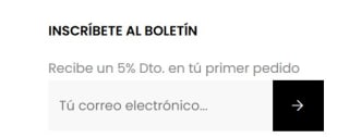 5% descuento para tu primera compra en Rufinodiaz