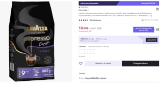 1KG Lavazza Espresso Barista Intenso café en grano por 9.03€