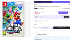 Juego Super Mario Bros Wonder - Nintendo Switch por 33.8€
